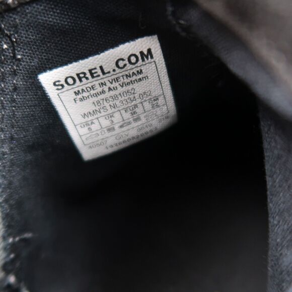 Sorel Shoes Womens 5 Bootie Harlow Chelsea Leather Waterproof Quarry Classic Mid - Picture 12 of 14